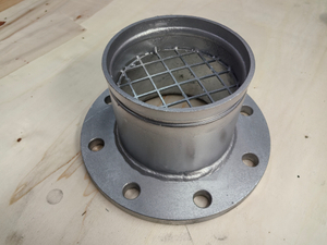 Accesorios prefabricados de tubería de acero galvanizado en caliente