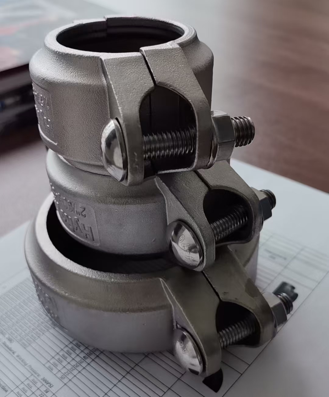 acoplamiento ranurado