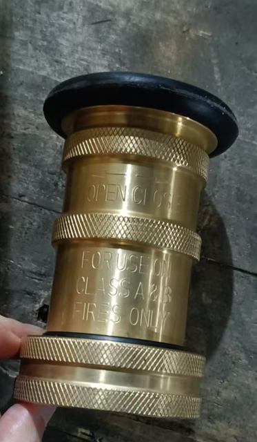 Boquilla pulverizadora portátil ligera para mangueras contra incendios | Boquilla de fuego ajustable Jet to Fog