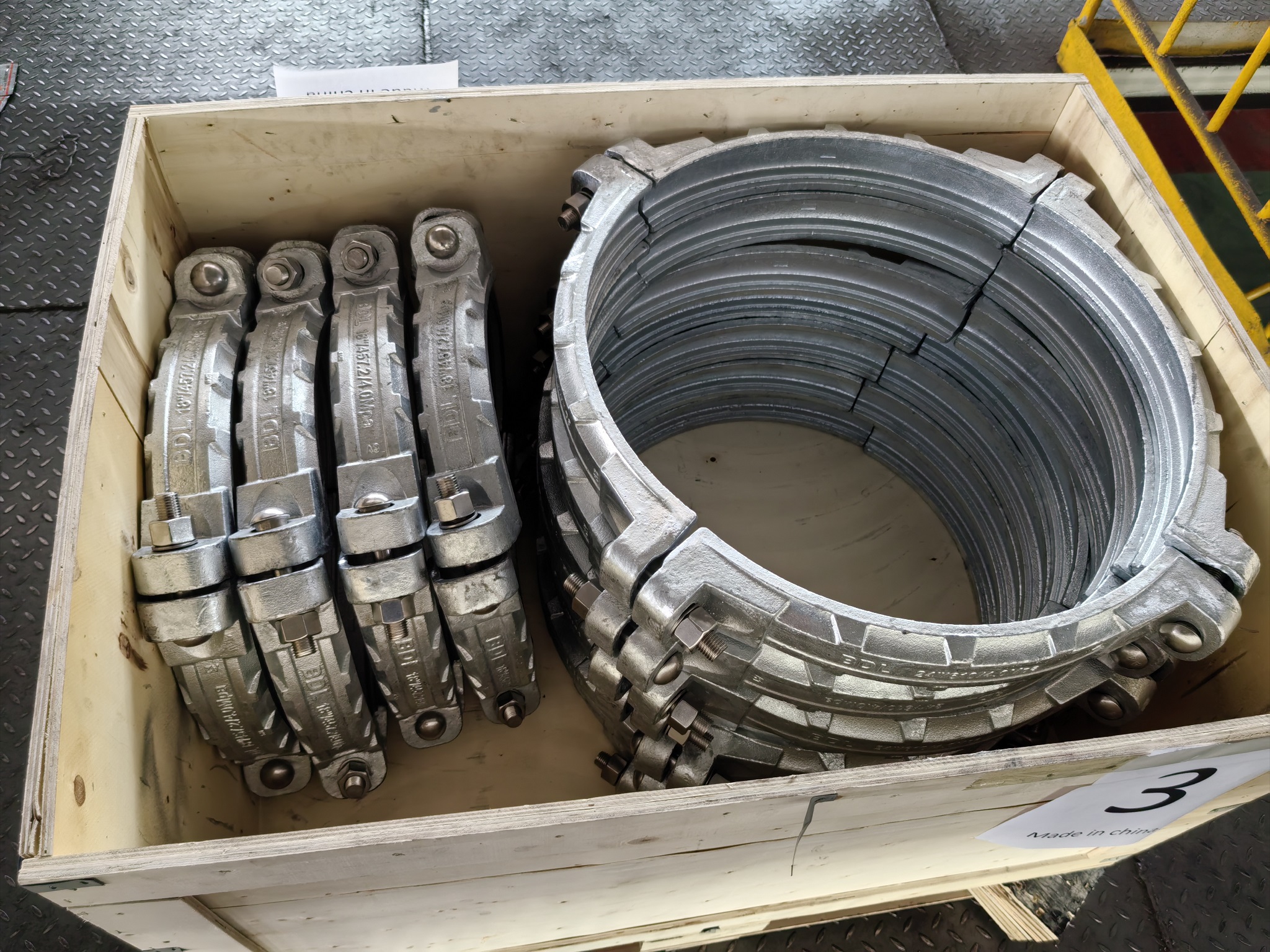 acoplamiento de shoulered