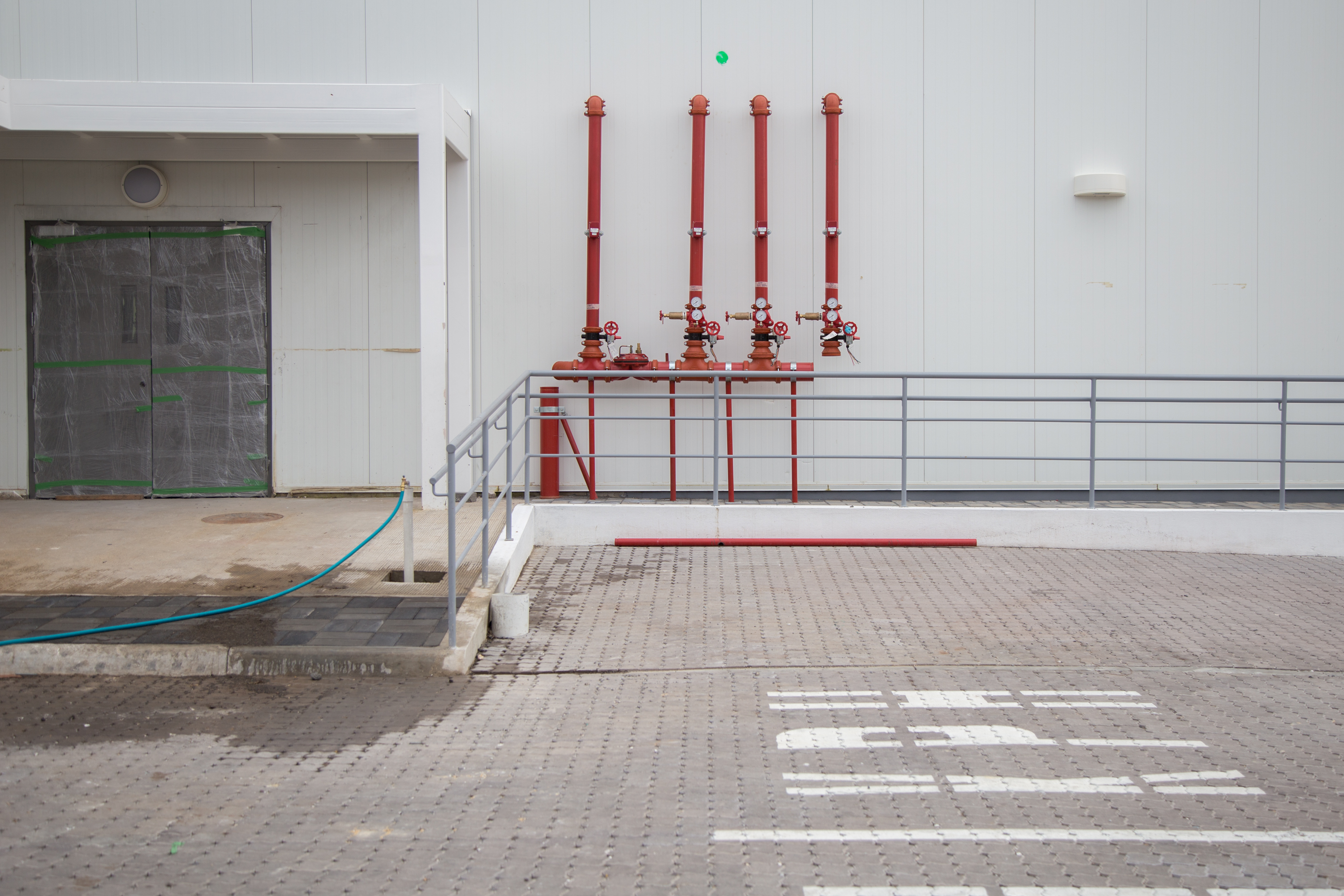 La válvula de mariposa UL FM y el acoplamiento rígido se utilizaron para el sistema de protección contra incendios