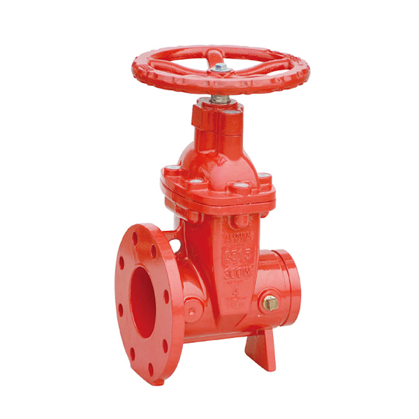 Válvula de compuerta NRS con asiento flexible y brida