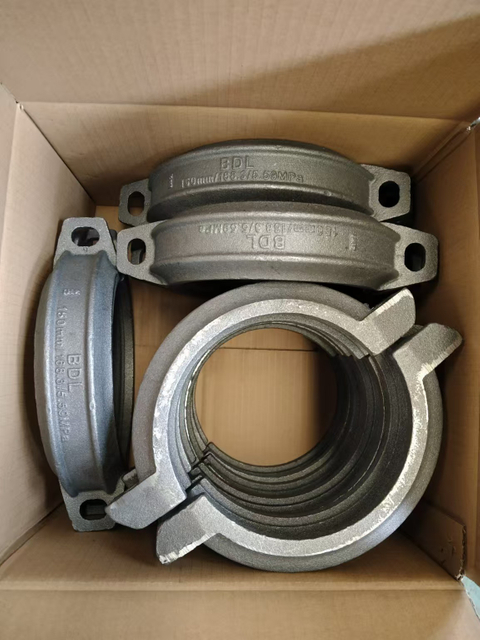 450 mm a 600 mm de acoplamiento atornillado con hombros con perno y tuerca SS316